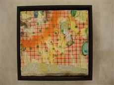 o.T., 2010, Acryl-Collage, 30x30cm
