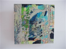 o.T., 2010, Acrylmischtechnik, 30x30cm