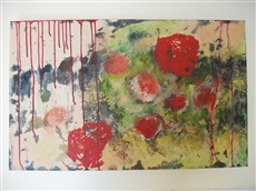 Flowerpower 2, 2015, Acrylmischtechnik, 50x80cm