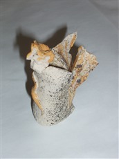 Engel I, 2007, Keramik, 15x7cm