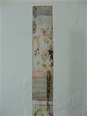 Magischer Kreis No. 2, 2010, Holz mit Geschichte, bemalt, Detail