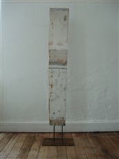 Magischer Kreis Nr. 3, 2010, Holz mit Geschichte, bemalt