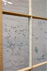 Im Fadenkreuz I, Detailansicht, FensterSchauFenster, Okt.2011