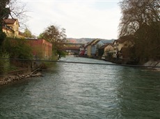 Blick nach Baden